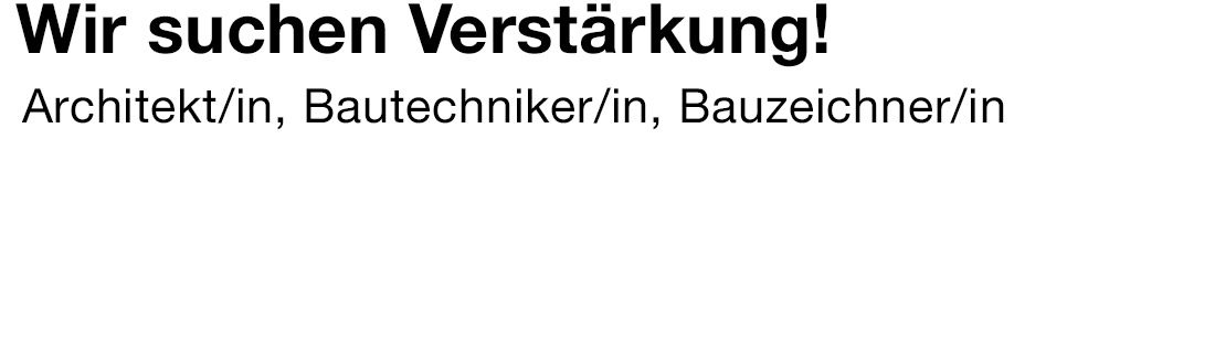 walkarchitekten_news_0517_Stelle_Bauzeichner_Architekt_Bautechniker